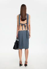 Play On Midi Skirt - Navy Lioness Fashion