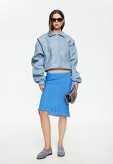 Shoreline Midi Skirt - Persian Jewel Lioness Fashion