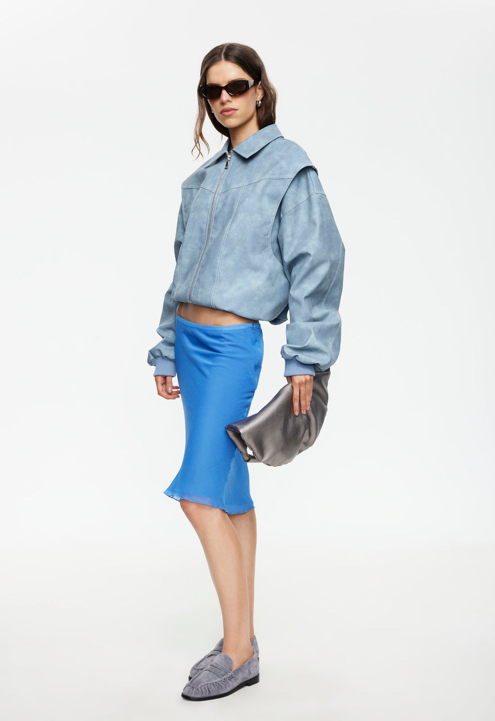 Shoreline Midi Skirt - Persian Jewel Lioness Fashion