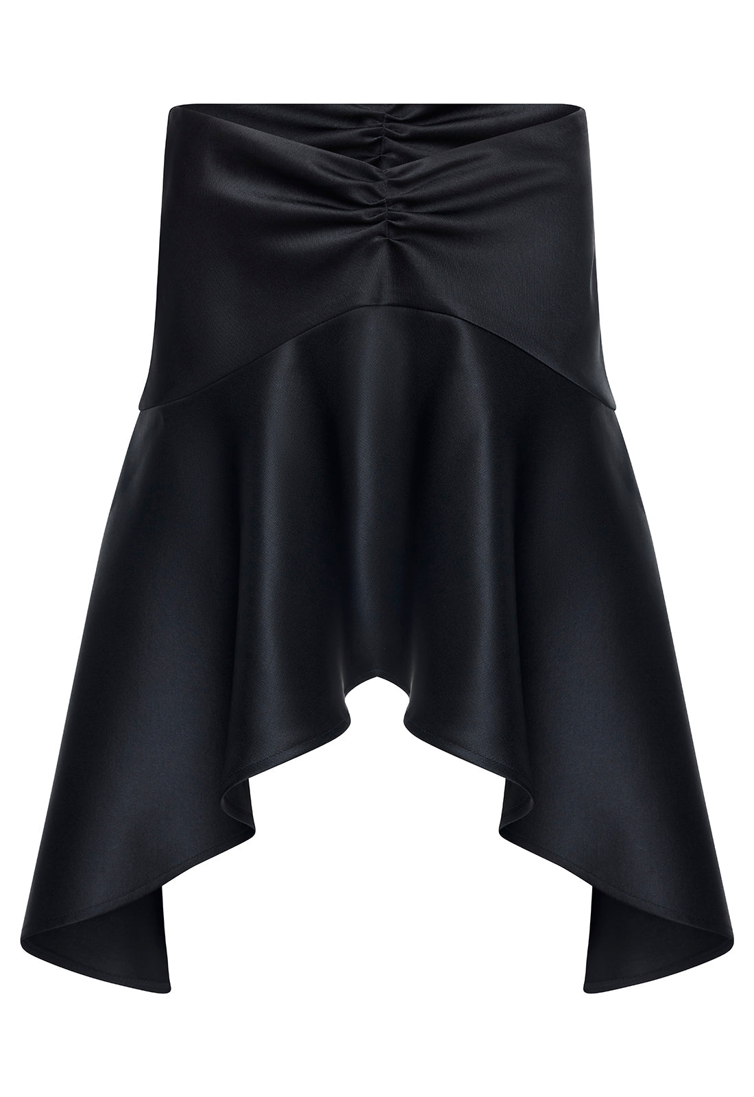 Gloss Midi Skirt - Noir Lioness Fashion