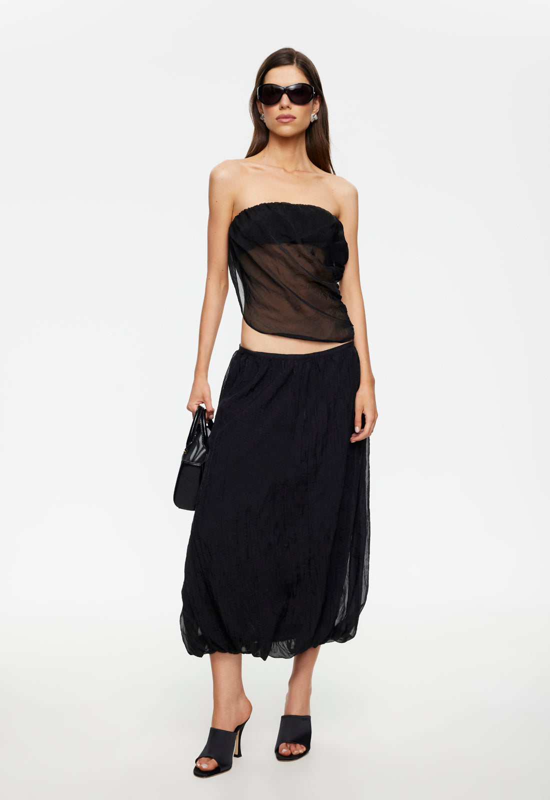 Intuition Bubble Midi - Noir Lioness Fashion