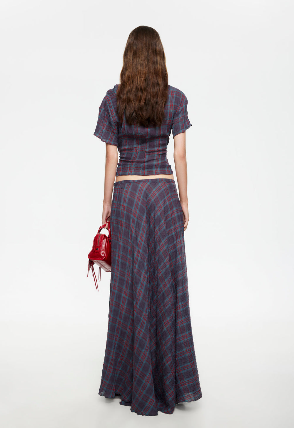 Halcyon Top - Jade Plaid Lioness Fashion