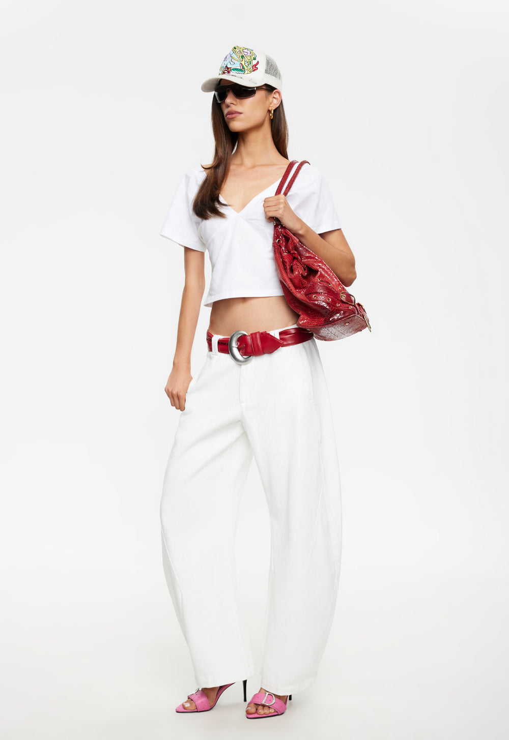 Sideline Jean - Porcelain Lioness Fashion