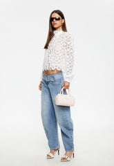 Dynasty Jean - Washed Blue Lioness Fashion
