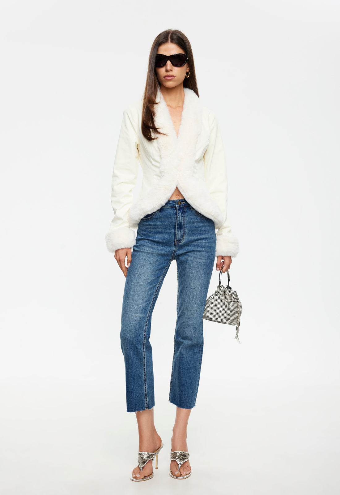 Slam Dunk Jean - Mid Wash Lioness Fashion