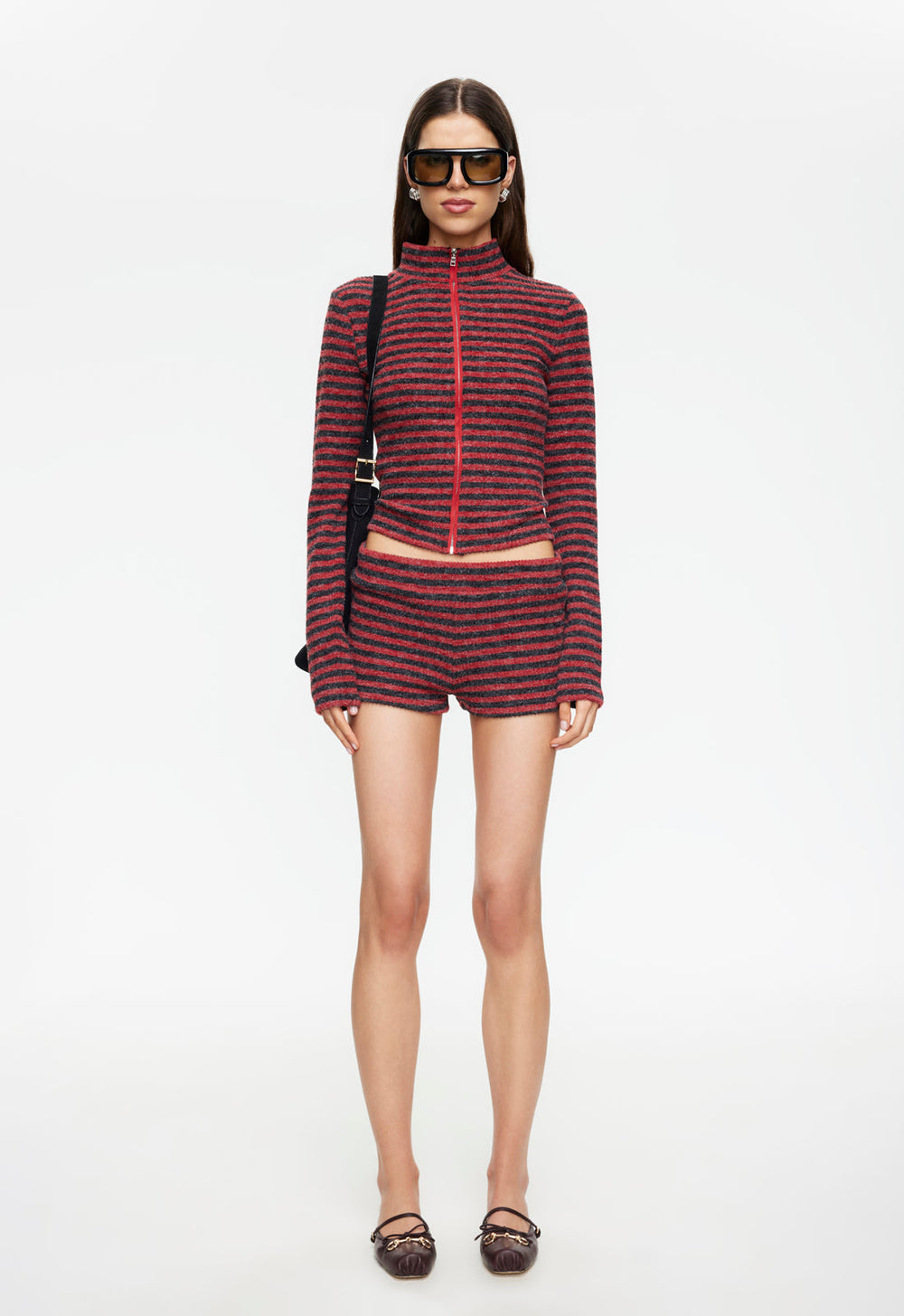 APEX JACKET - CRIMSON STRIPE Lioness Fashion