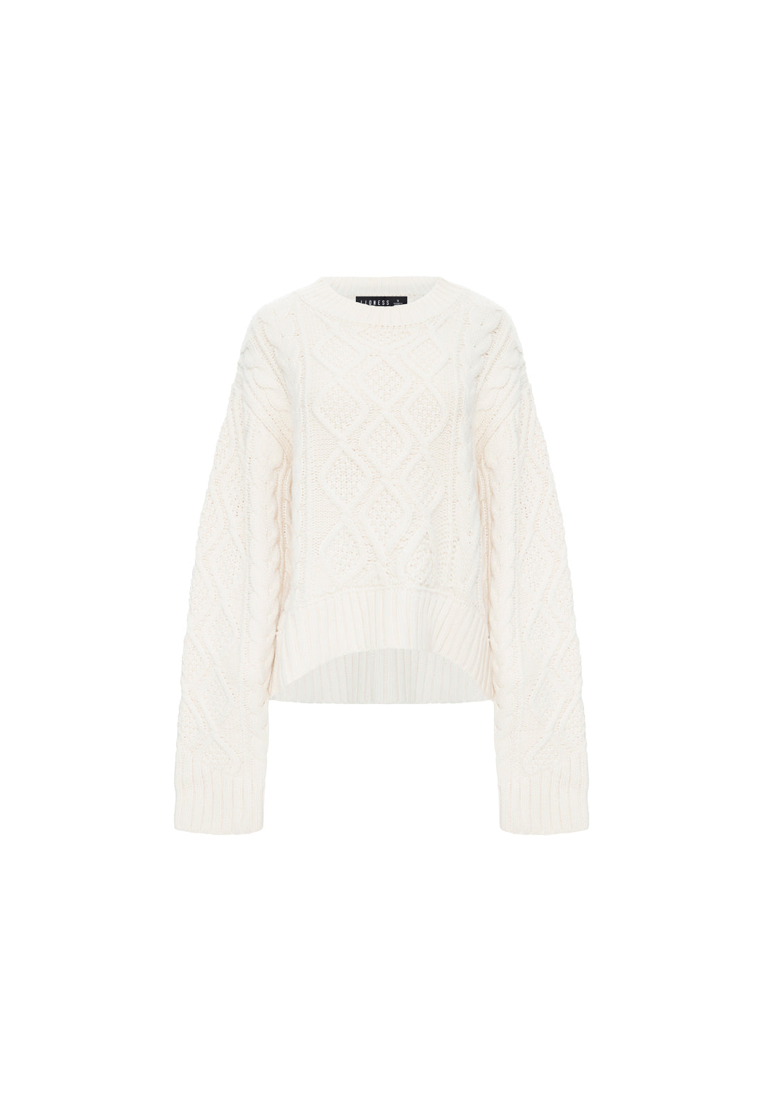 LIAISON CABLE KNIT - CREAM Lioness Fashion