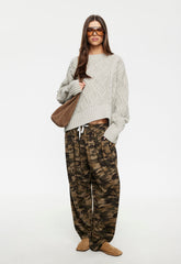LIAISON CABLE KNIT - ASH Lioness Fashion