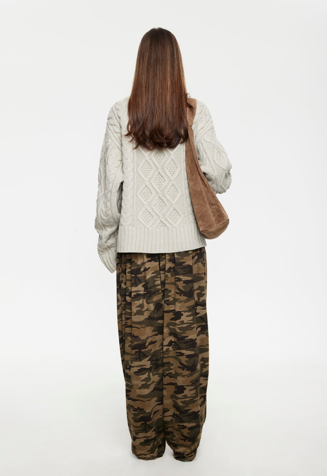 LIAISON CABLE KNIT - ASH Lioness Fashion