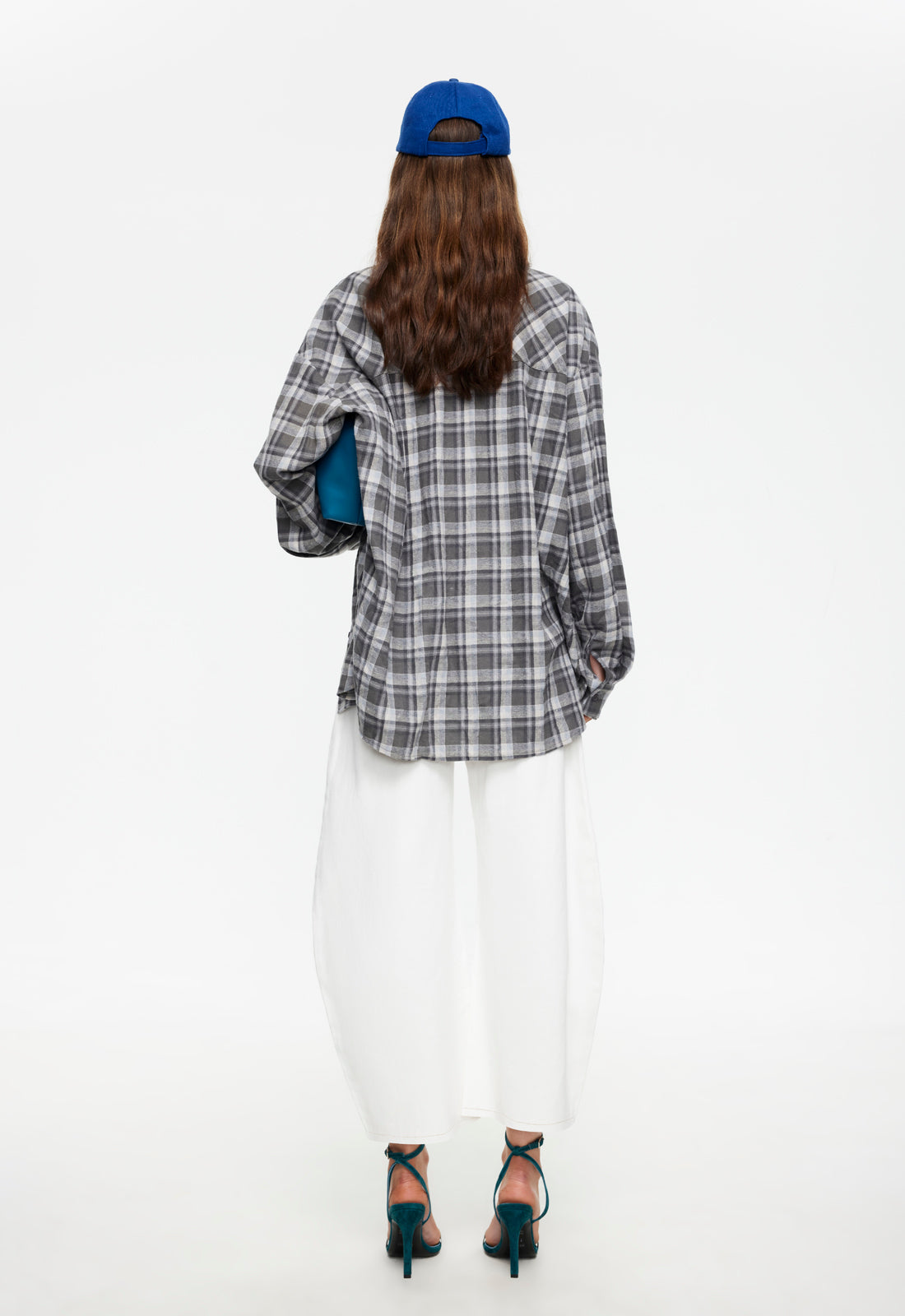 Clarity Shirt - Slate Plaid Lioness Fashion