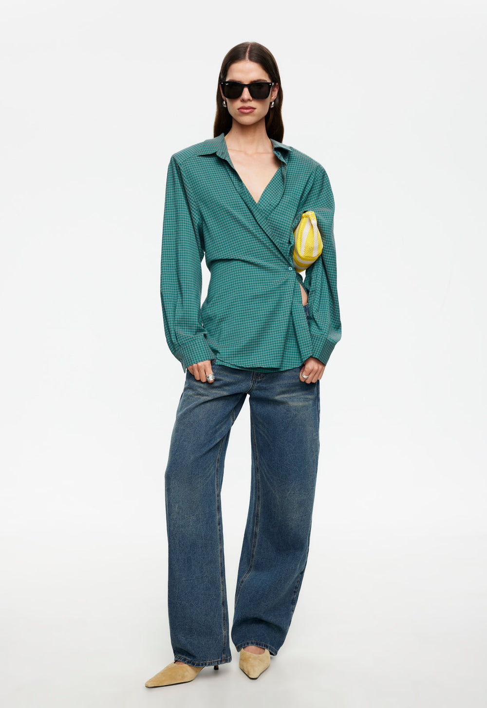 Notting Hill Shirt - Forest Plaid Lioness Fashion