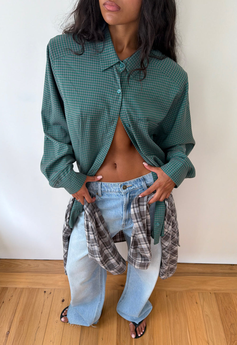 Notting Hill Shirt - Forest Plaid Lioness Fashion