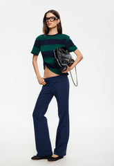 In Transit Tee - Forest Stripe Lioness Fashion