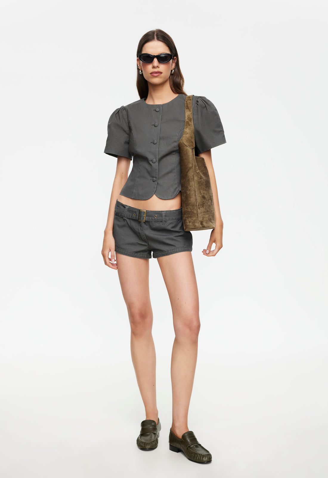 Femme Blouse - Moss Lioness Fashion