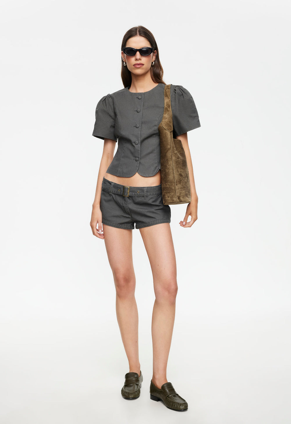 Femme Blouse - Moss Lioness Fashion