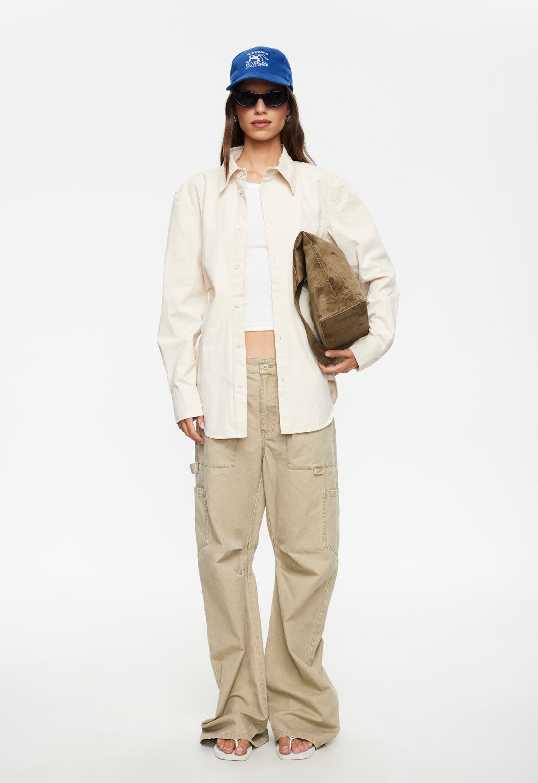 Naomi Shirt - Beige Lioness Fashion