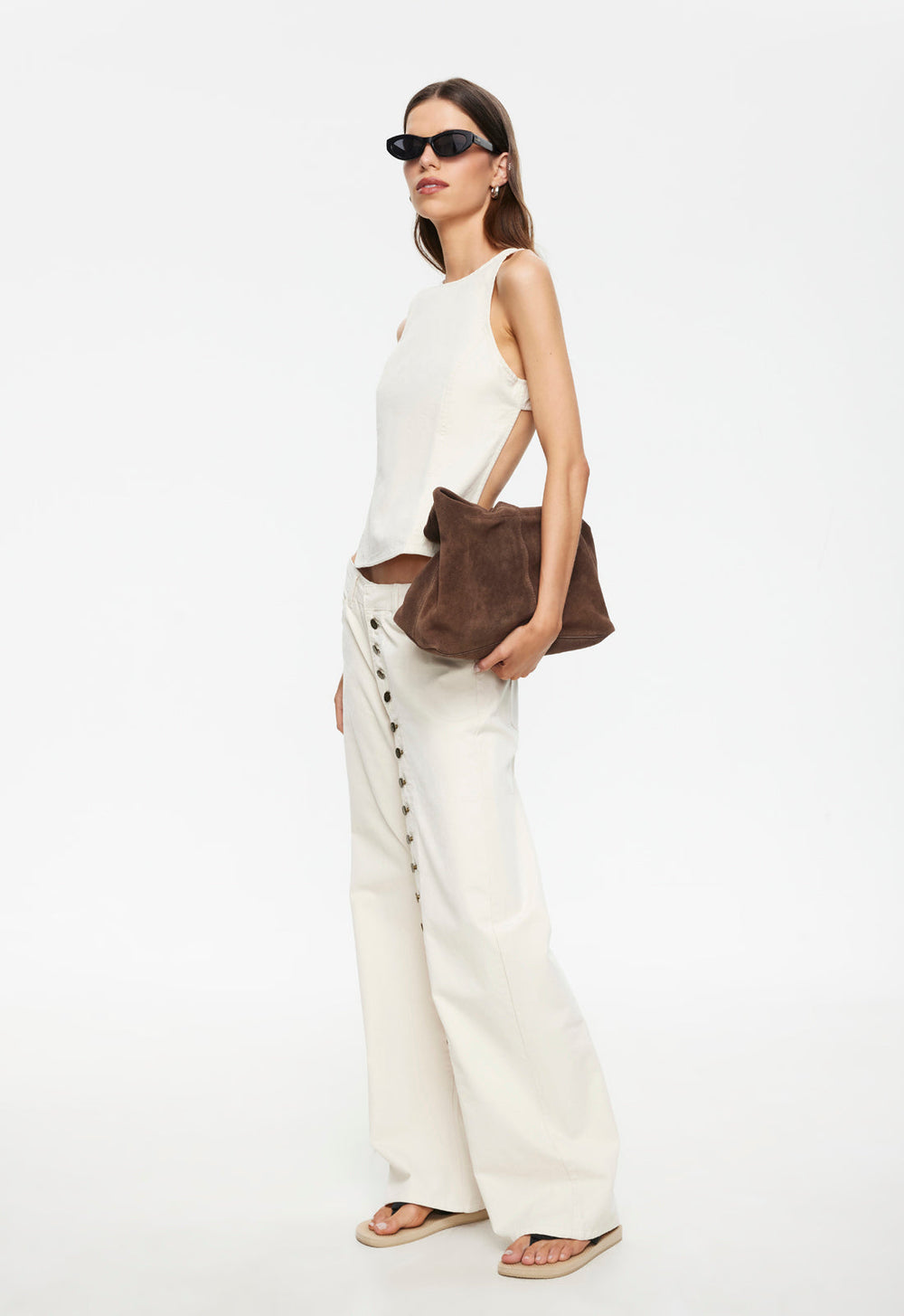 Penny Pant - Beige Lioness Fashion