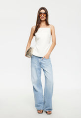 Camille Backless Top - Ivory Lioness Fashion