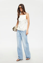 Camille Backless Top - Ivory Lioness Fashion