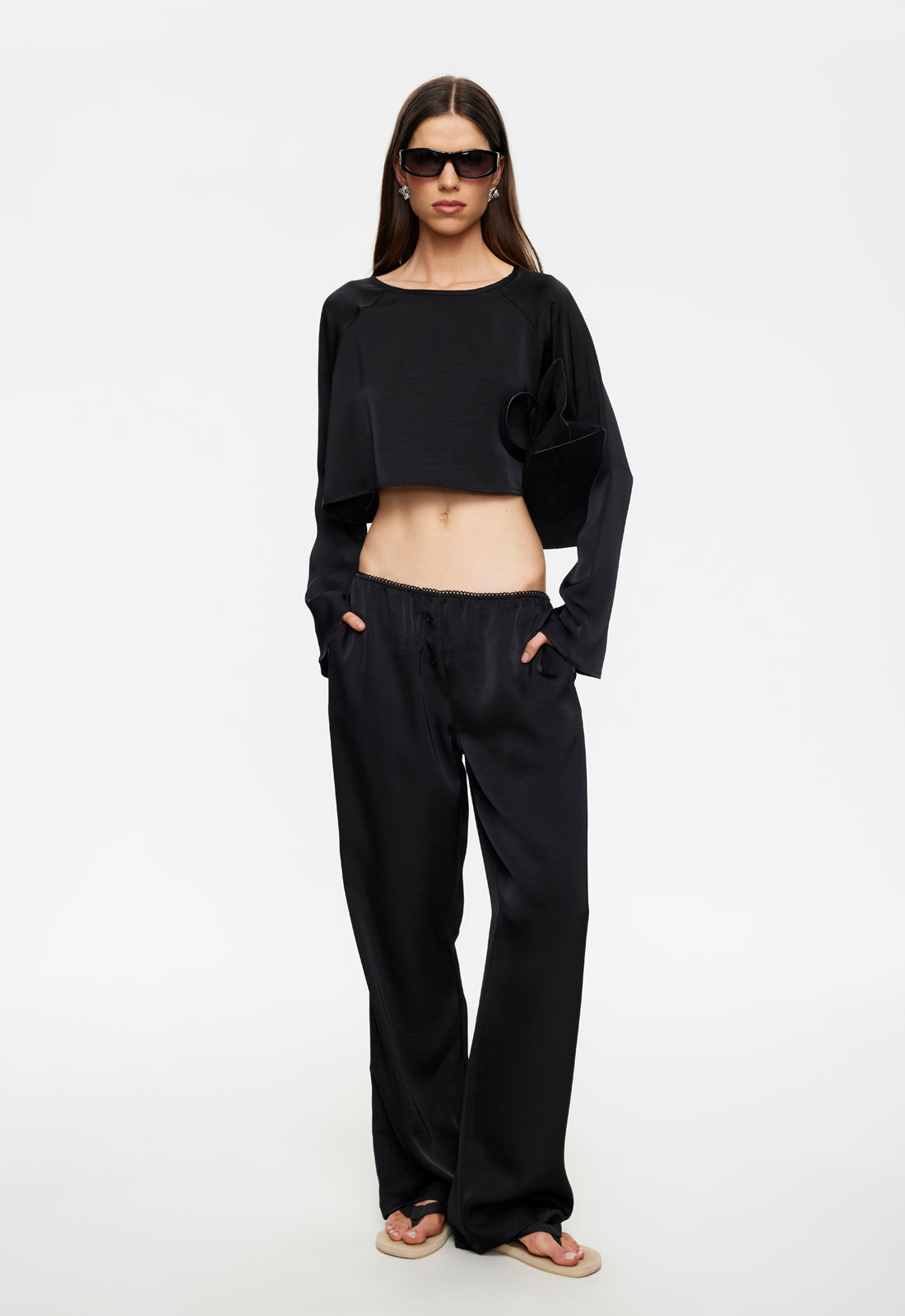 Gloss Long Sleeve - Noir Lioness Fashion