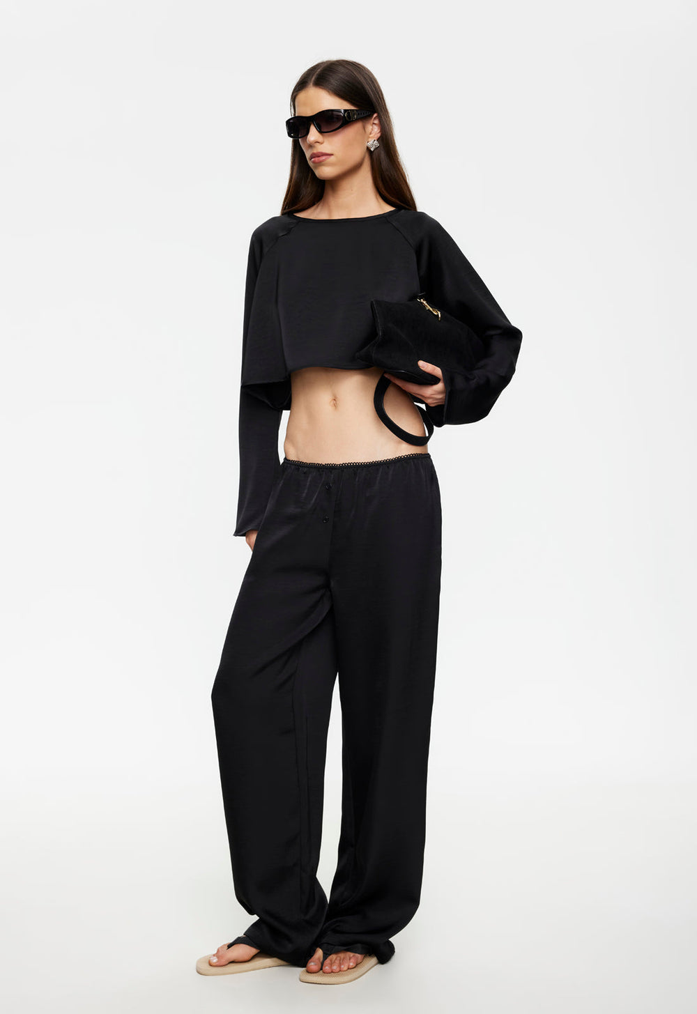 In Bloom Pant - Noir Lioness Fashion