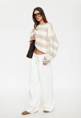Dolce Knit - Sand Stripe Lioness Fashion