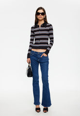 Bada Bing Jersey - Noir Stripe Lioness Fashion