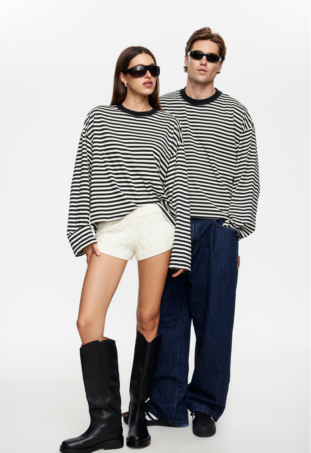 Bloom Long Sleeve - Onyx Stripe Lioness Fashion
