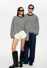 Bloom Long Sleeve - Onyx Stripe Lioness Fashion