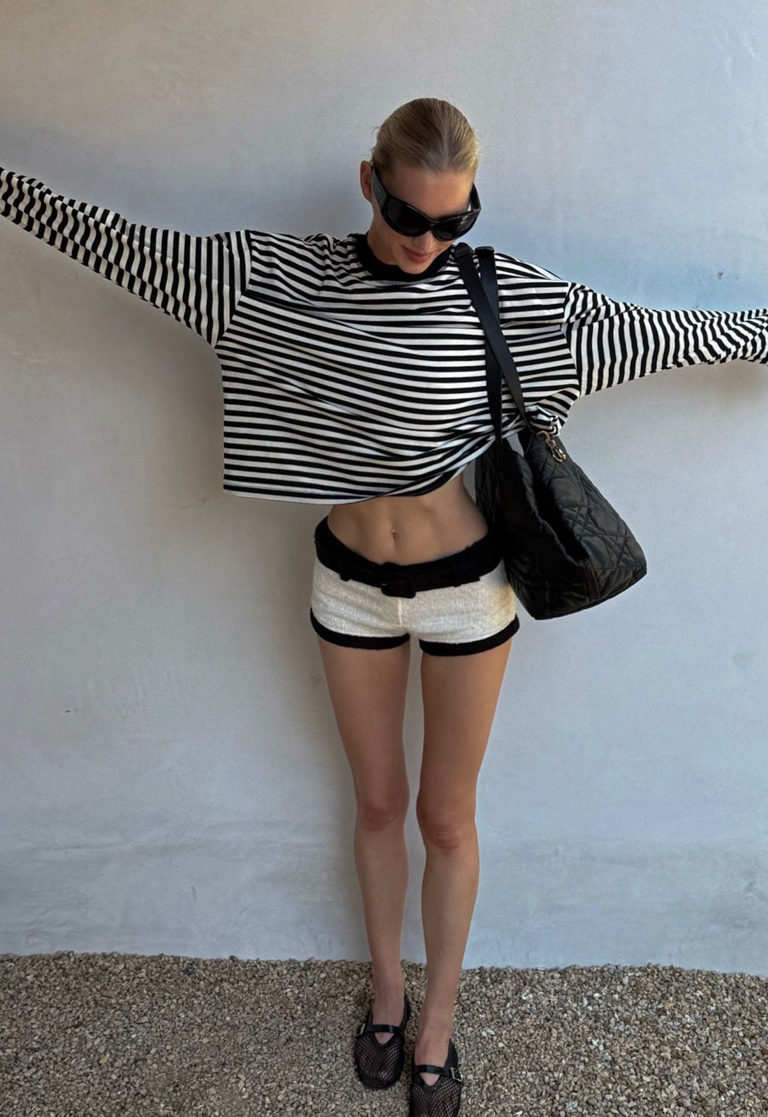 Bloom Long Sleeve - Onyx Stripe Lioness Fashion