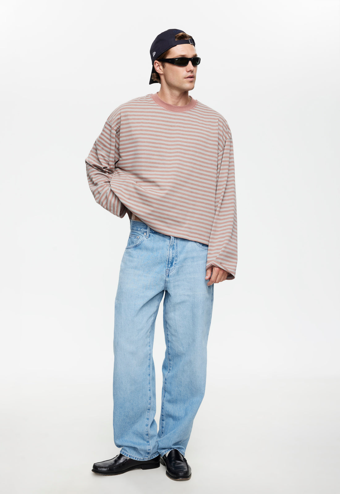 Bloom Long Sleeve - Muted Pastels Stripe Lioness Fashion