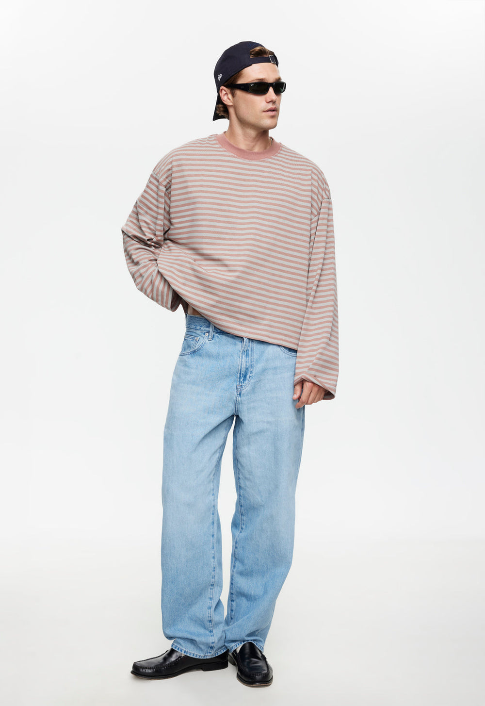 Bloom Long Sleeve - Muted Pastels Stripe Lioness Fashion