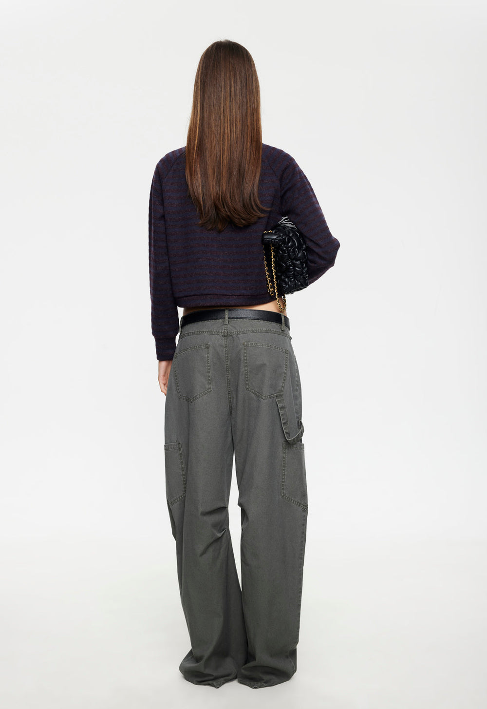 Bloom Knit Jacket - Forest Stripe Lioness Fashion