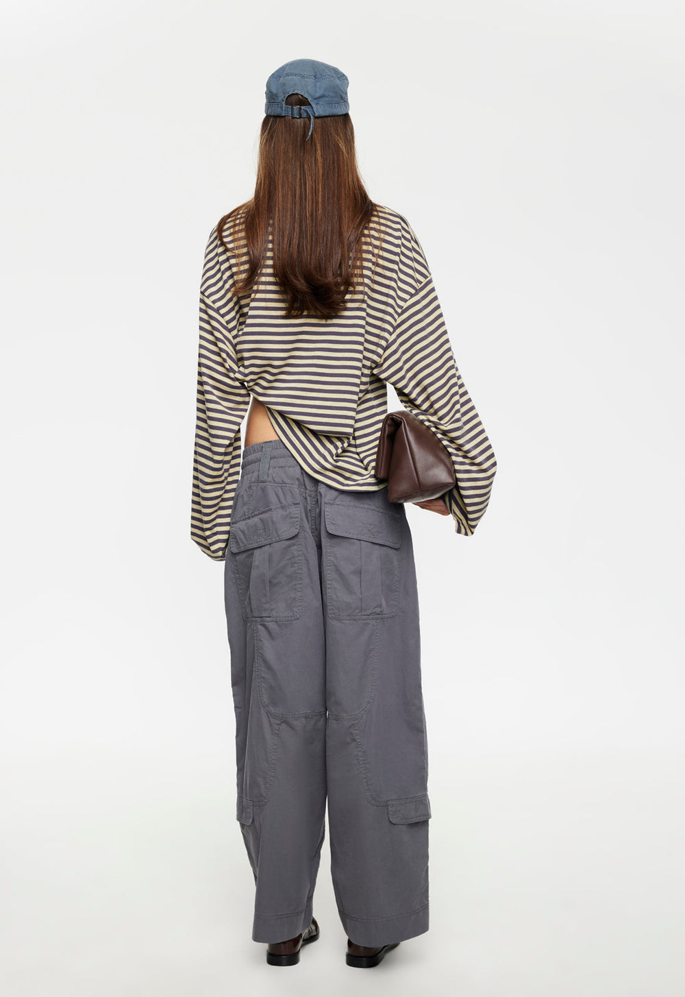 Bloom Long Sleeve - Beige Stripe Lioness Fashion