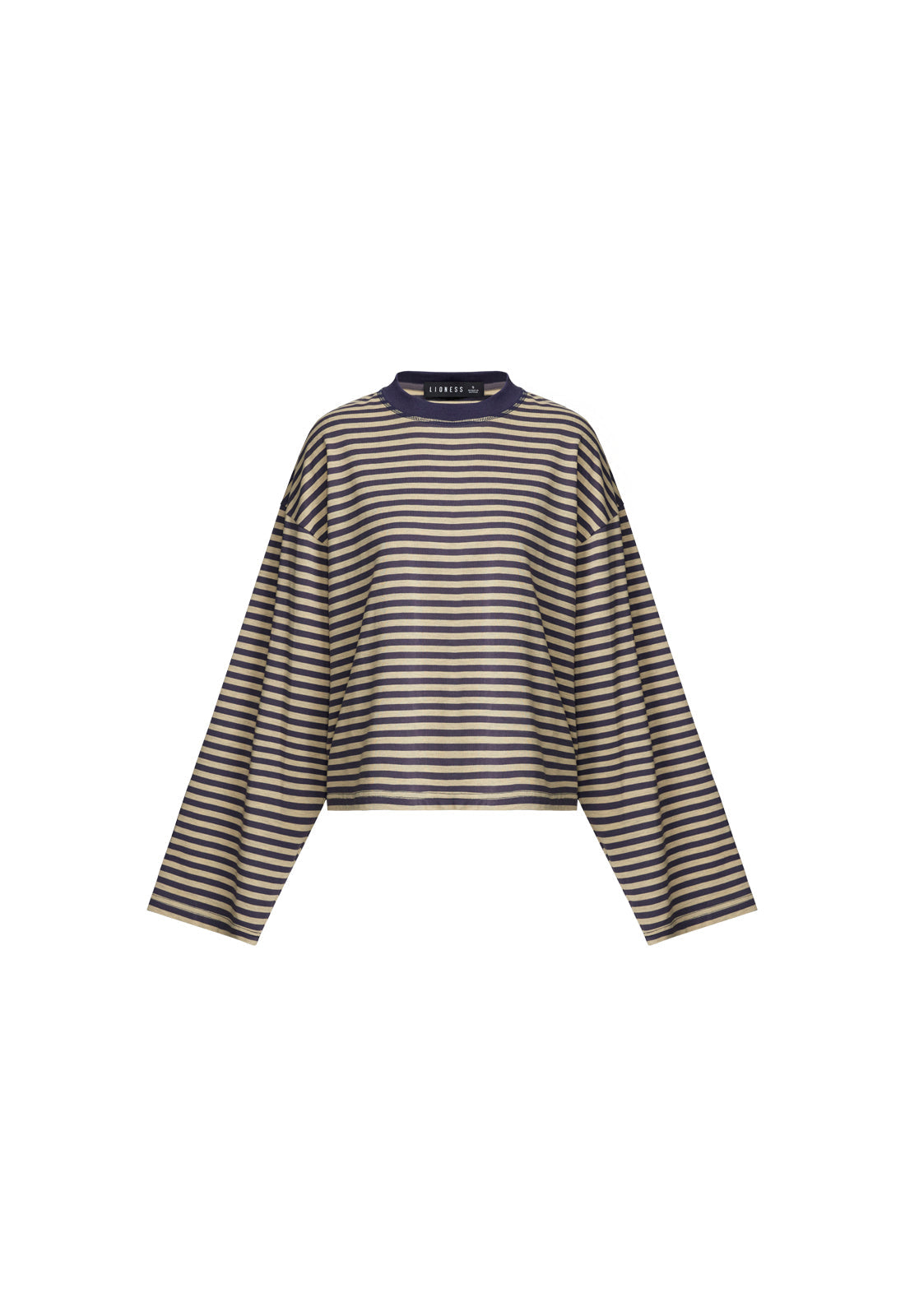 Bloom Long Sleeve - Beige Stripe Lioness Fashion