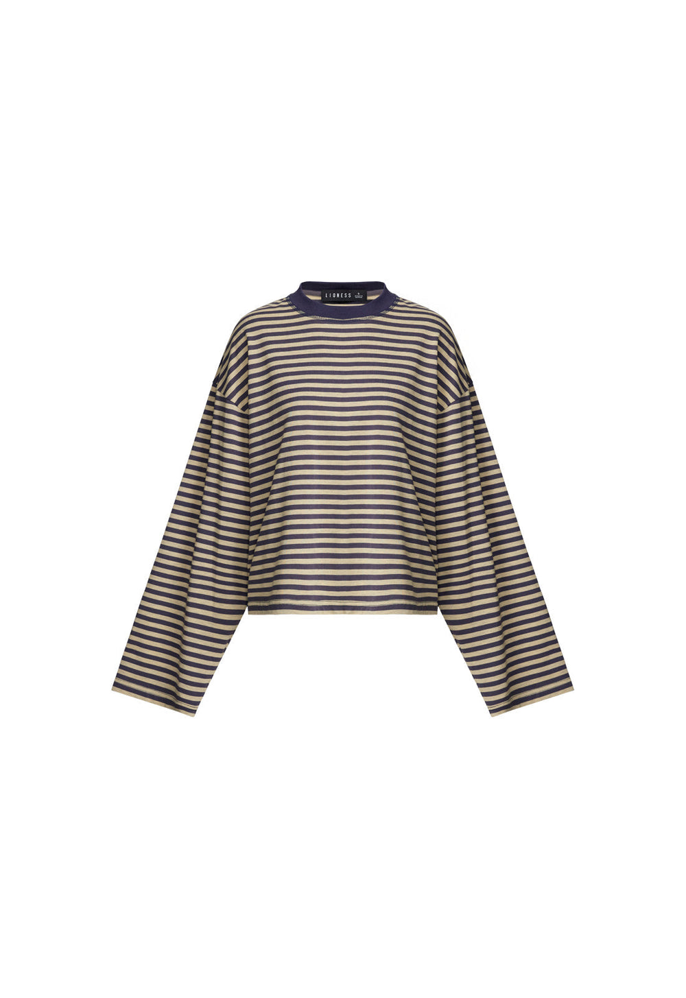 Bloom Long Sleeve - Beige Stripe Lioness Fashion