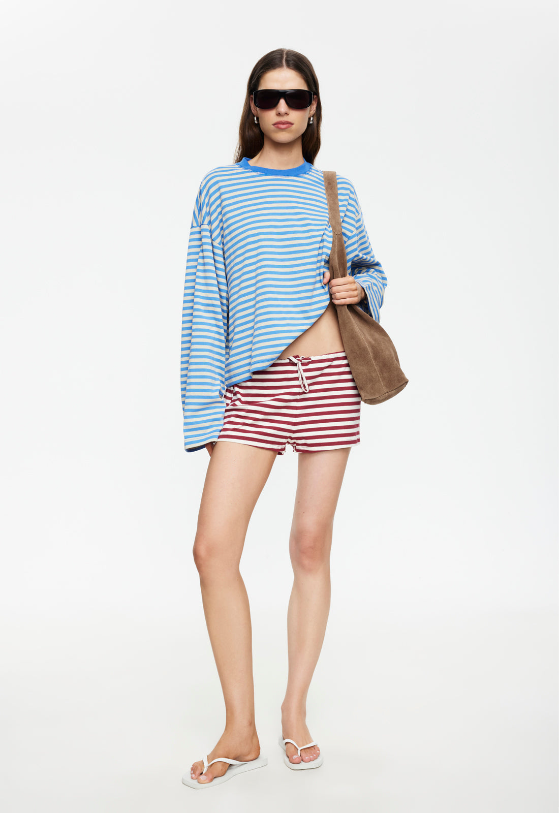 Bloom Long Sleeve - Mickey Blue Stripe Lioness Fashion
