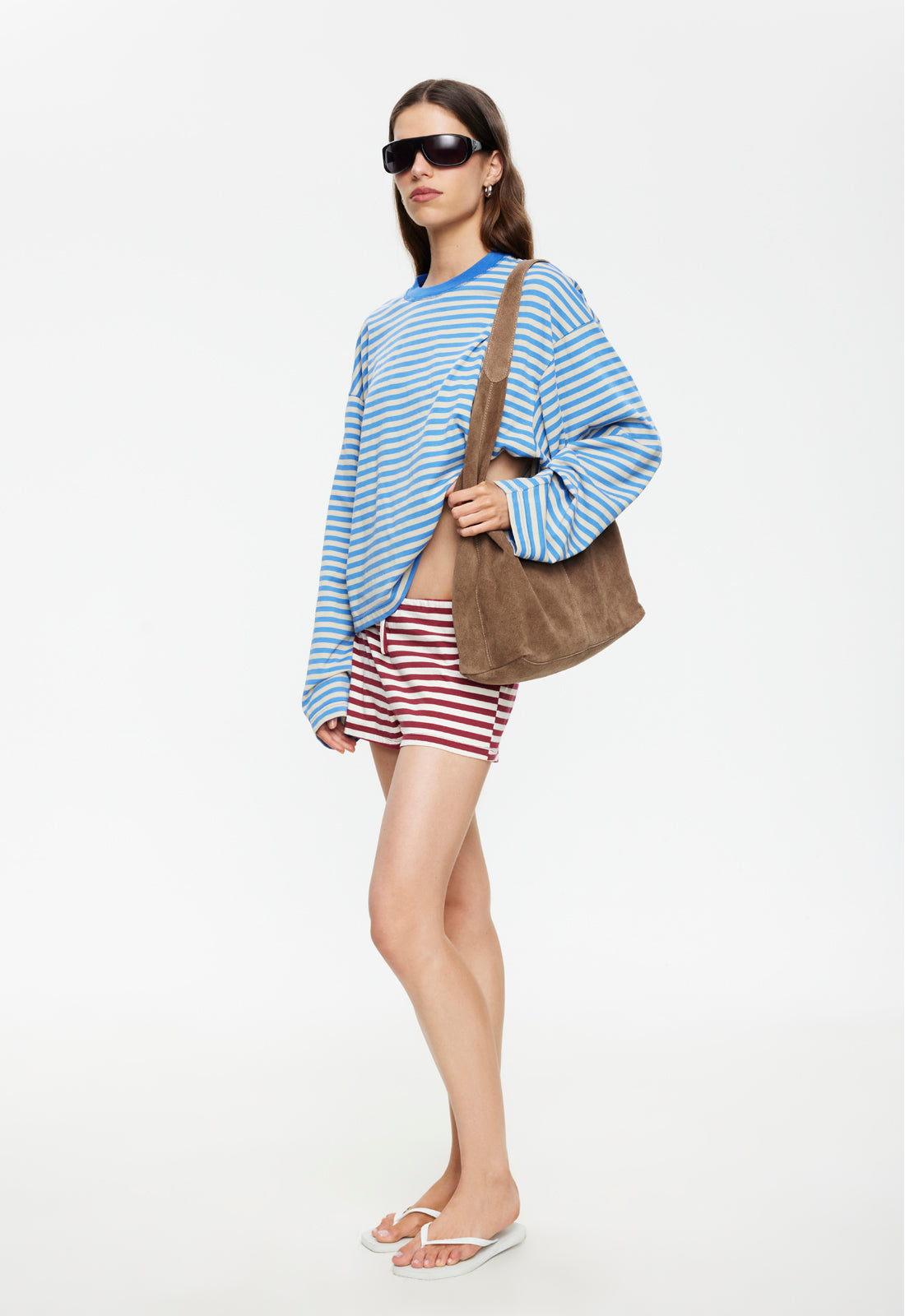 Bloom Long Sleeve - Mickey Blue Stripe Lioness Fashion