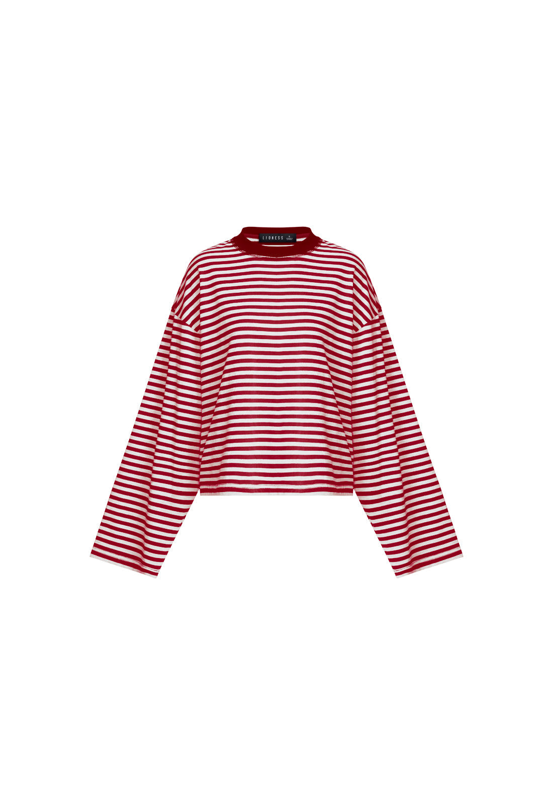 Bloom Long Sleeve - WIne Stripe Lioness Fashion