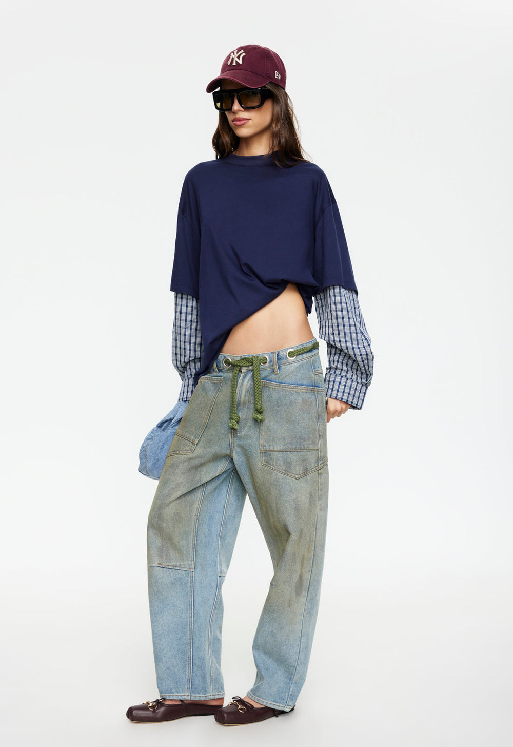 BOTTEGA SHIRT - NAVY Lioness Fashion
