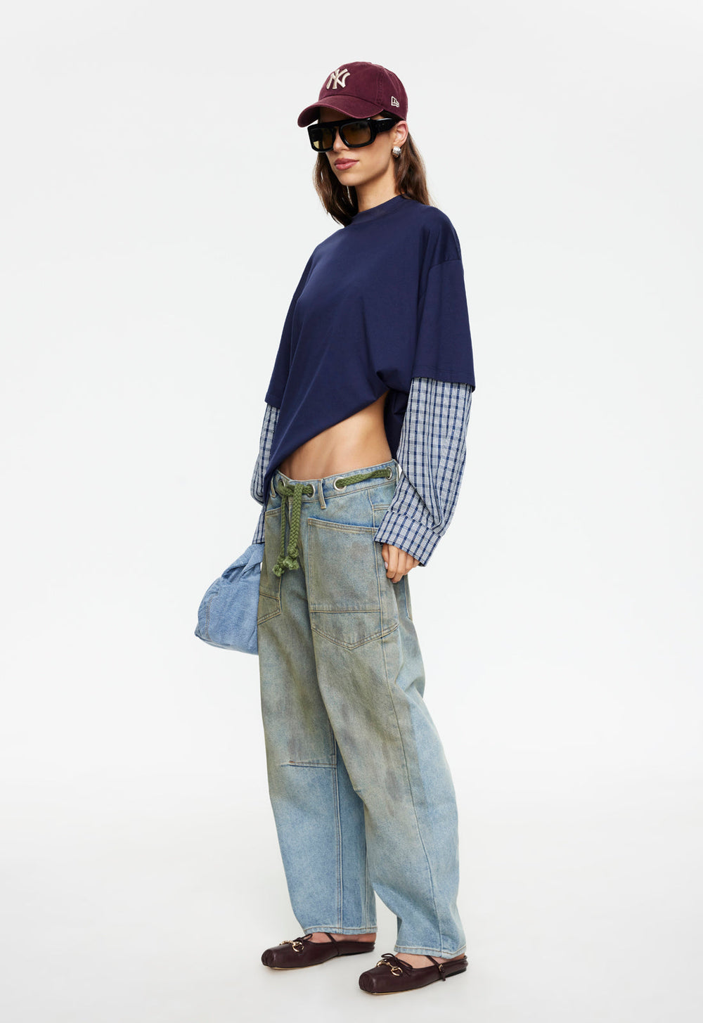 BOTTEGA SHIRT - NAVY Lioness Fashion