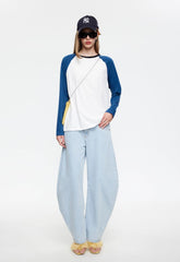 HORSESHOE JEAN - LIGHT DENIM Lioness Fashion
