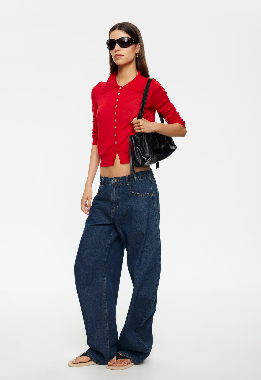 HORSESHOE JEAN - DARK DENIM Lioness Fashion