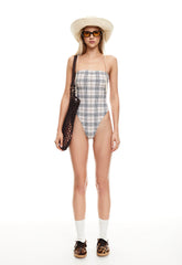 GIGI ONE PIECE - BEIGE PLAID Lioness Fashion