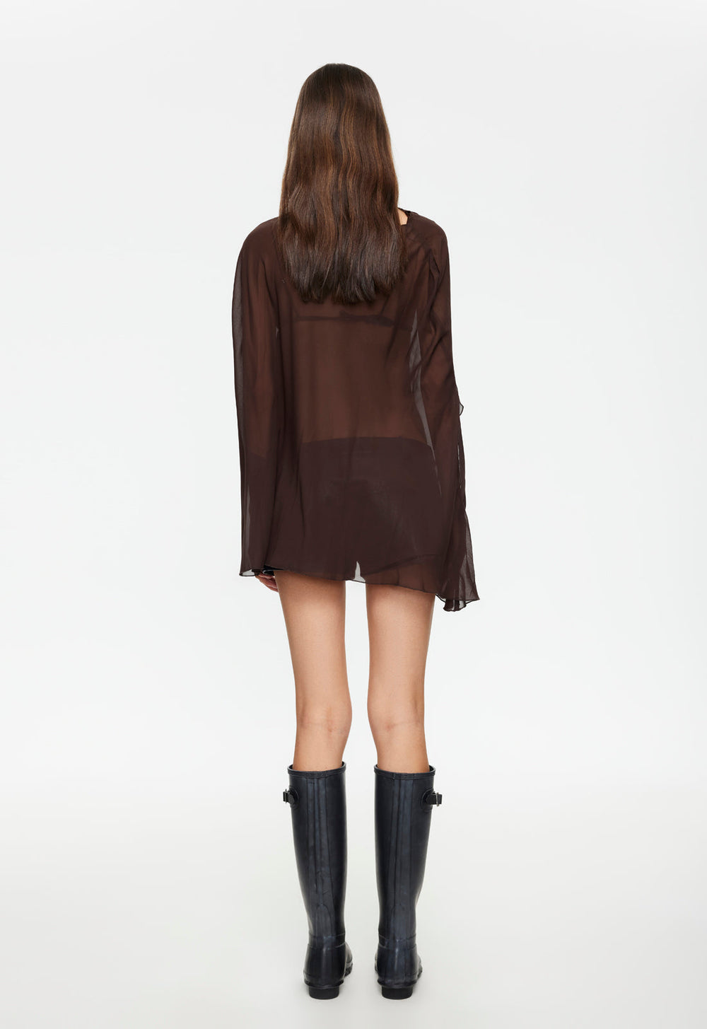 AURA PONCHO - CHOCOLATE Lioness Fashion