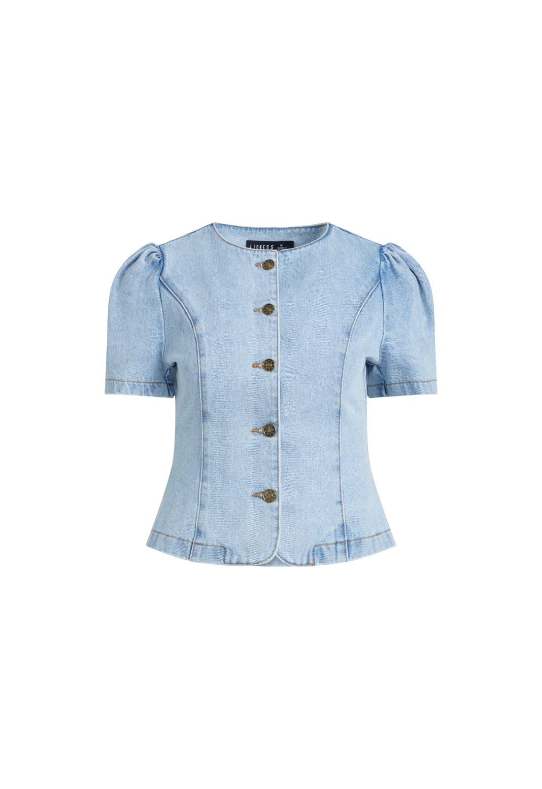 Femme Blouse - Light Denim Lioness Fashion
