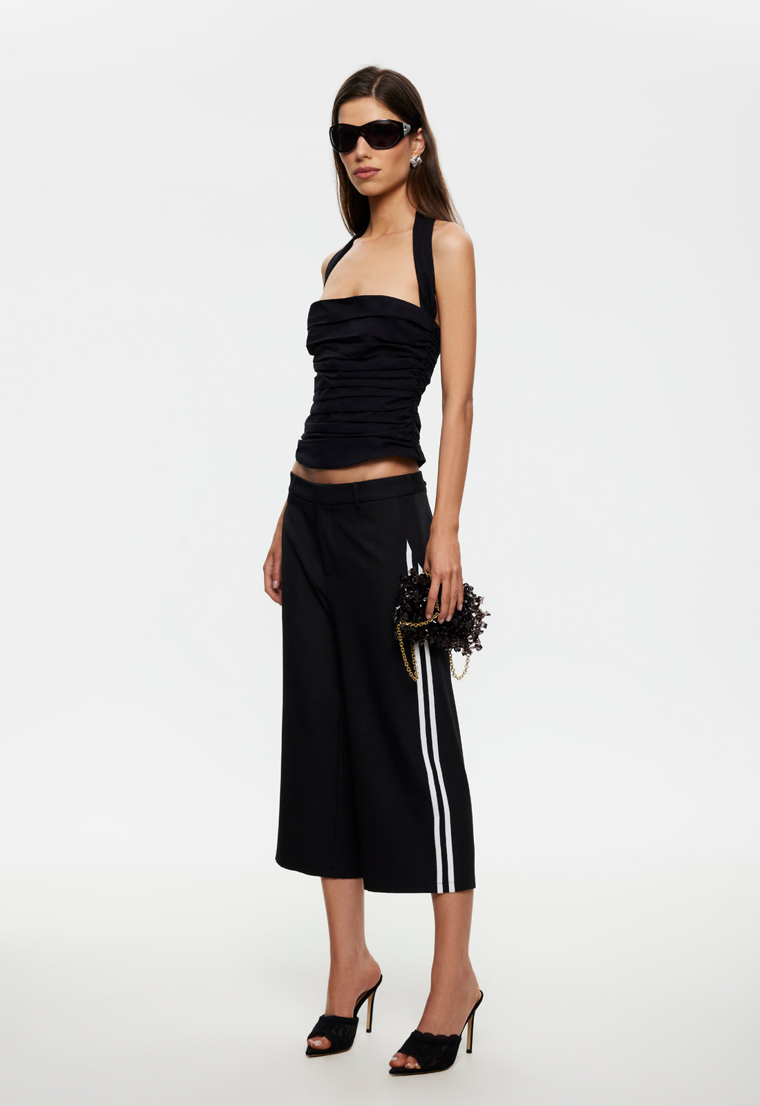 Amore Halter Top - Noir Lioness Fashion