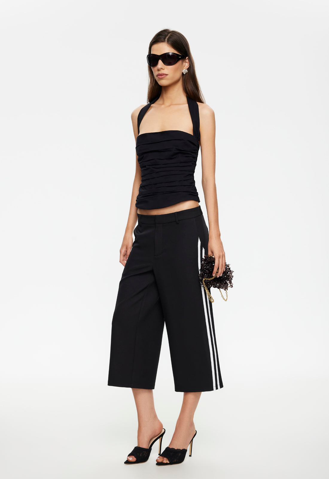 Amore Halter Top - Noir Lioness Fashion