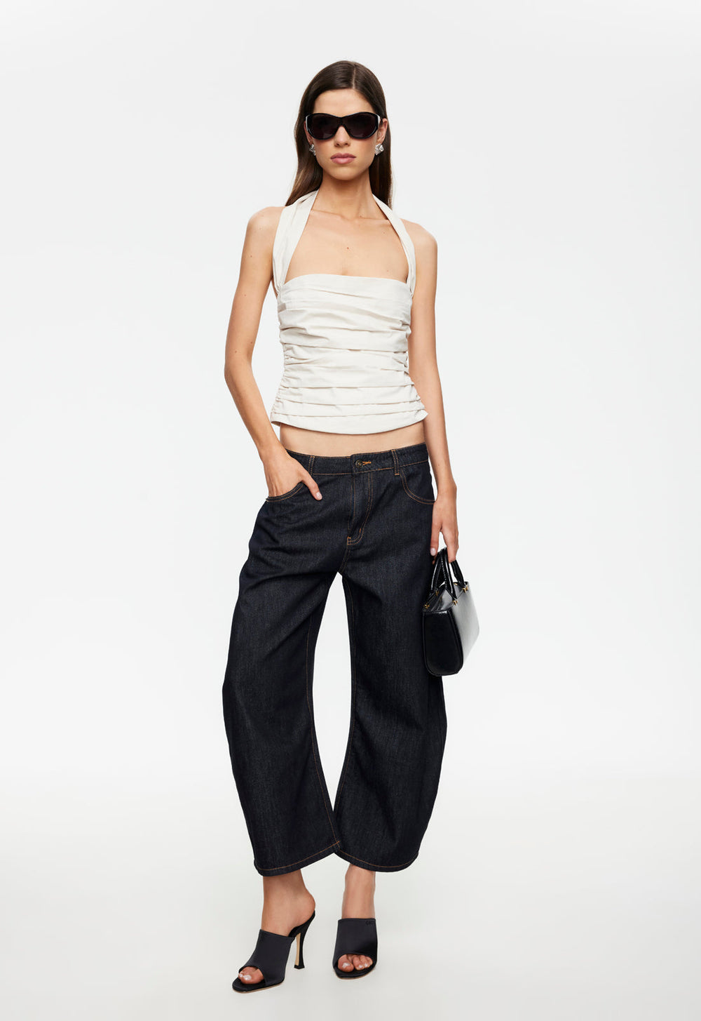 Amore Halter Top - Noir Lioness Fashion