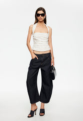 Amore Halter Top - Noir Lioness Fashion